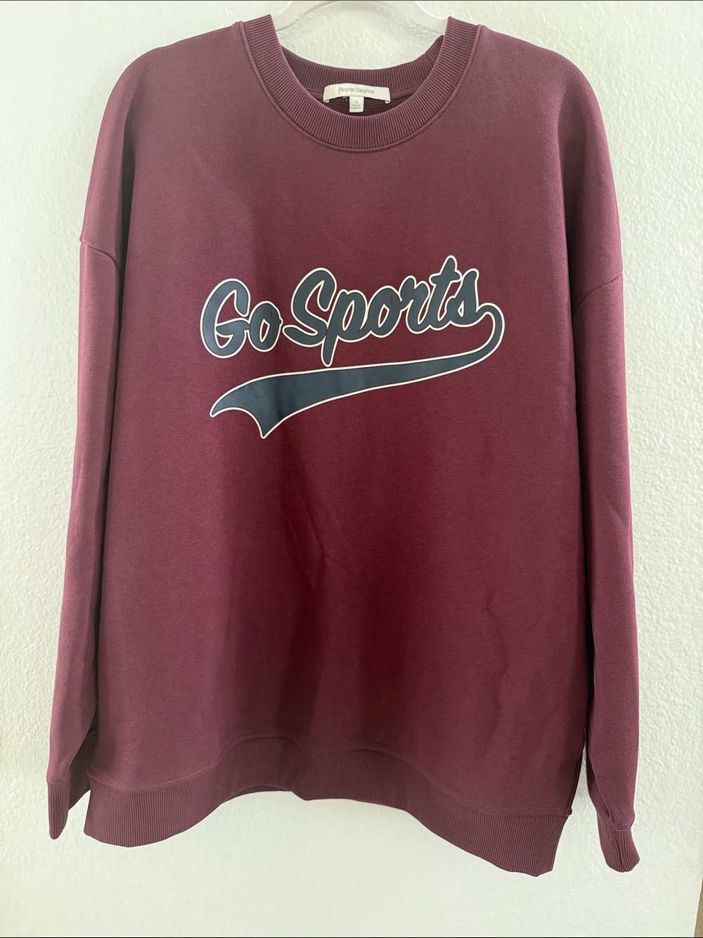 Favorite Daughter Go Sports Sweatshirt Size XL - Picture 2 of 6